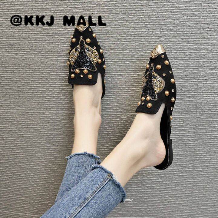 kkj-mall-korean-style-kasut-perempuan-soft-kasut-wanita-comfortable-mules-shoes-for-women-2020-new