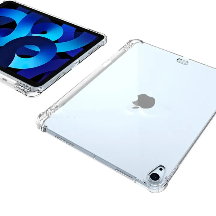 Transparent Clear Silicone TPU Soft Case For iPad Air 5 2022 A2589 ...