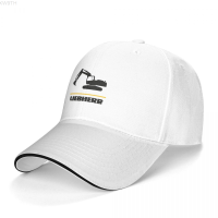 2023 New Sandwich cap, Liebherr logo, sandwich baseball cap, logo printed, sandwich cap Summer Sports Fishing [Ready to Stock] ZHGZ Versatile hat