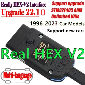 Newest 2023 V22.10 VAG Scanner VCDS Hex V2 VAG COM Cable OBD2