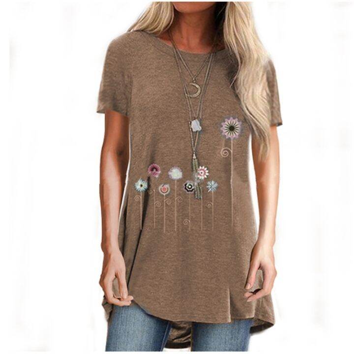 floral-print-cotton-t-shirt-short-sleeve-women-casual-tees-top-loose-o-neck-t-shirts-femme-2021-female-tops-womens-clothing