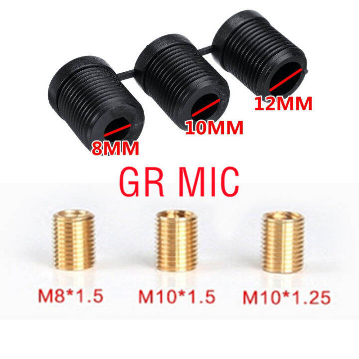 Universal m8x1.25 m10x1.5 m10x1.25 Copper Screw Shift Knob Adapter