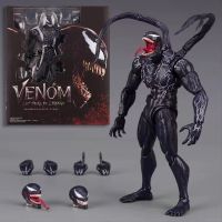 หุ่น18ซม. SH Figuarts Shf Venom 2พิษปล่อยให้มีการสังหารโมเดลฟิกเกอร์สะสมของเล่นตุ๊กตาขยับได้ของขวัญ