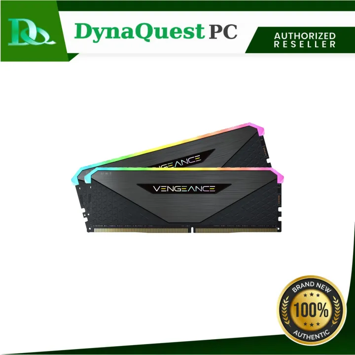 Corsair Vengeance Rgb Rt 32gb 2 X 16gb Ddr4 Dram 3200mhz C16 Memory Kit Black 9826