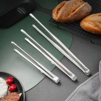 【YP】 Barbecue Food Clip Grill Tongs Non-Slip Churrasco Tweezer Steak Clamp Bread Gadgets