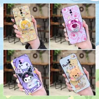 Original Cute Phone Case For OPPO Reno armor case phone stand holder Shockproof Dirt-resistant protective glisten Cover