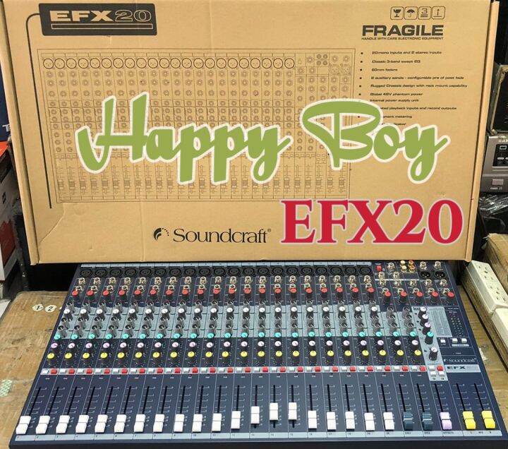 Soundcraft MIXER EFX 8/EFX12/EFX16/EFX20(8 channel,12 channel,16