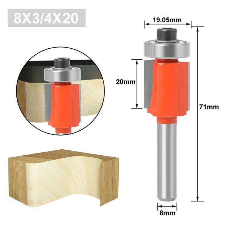 1pc-8mm-shank-flush-trim-router-bit-พร้อมแบริ่งคาร์ไบด์ด้านบนเครื่องตัดมิลลิ่งตรงเครื่องมืองานไม้ราคาถูก