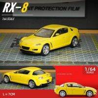 164มาสด้า RX8 RX-8รถสปอร์ตจำลองล้อแม็กรถยนต์รุ่น D Iecast ของเล่นรถขนาดเล็กรุ่นเก็บขนาดเล็กรุ่นเด็กของขวัญ