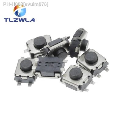 100PCS/LOT 3x4x2 mm SMD Switch 4 Pin Touch Micro Switch Tact Push Button Switches 3x4x2H Mini Buttons