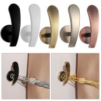 【cw】 2PCS Retro Durable Mounted Metal Hooks Modern Practical Curtain Holdback Wall Hanger Holder Home Decor Accessories Tools ！