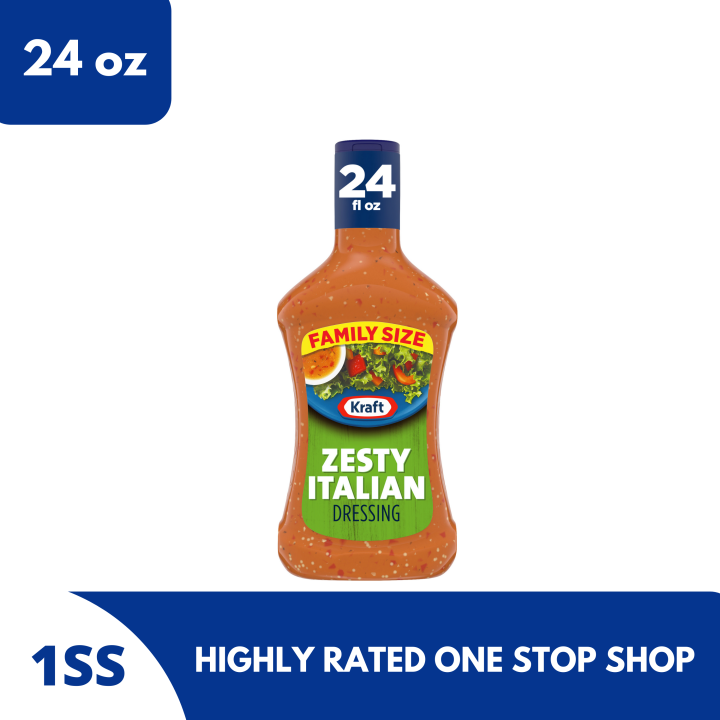 Kraft Zesty Italian Dressing 24 Oz Exp Sept 29 2021 Lazada Ph