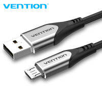 【COD】Vention Micro USB เคเบิ้ลจานด่วนชาร์จสายสำหรับโทรศัพท์มือถือ Android Sync ข้อมูลชาร์จสายเคเบิลสำหรับซัมซุงเอชทีซี Xiaomi โซนี่ 1M 2M 3M