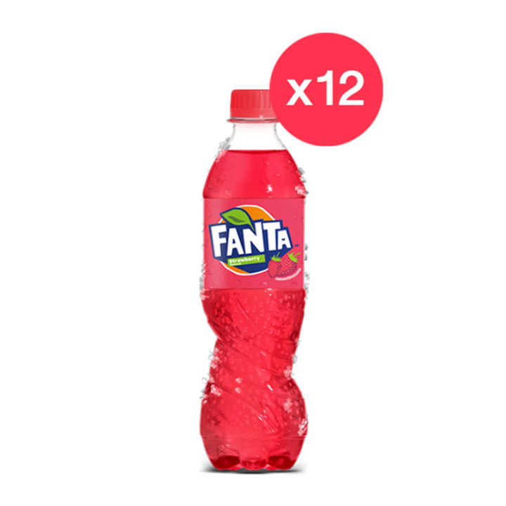 สินค้ามาใหม่-แฟนต้า-น้ำอัดลม-กลิ่นสตรอเบอร์รี่-330-มล-แพ็ค-12-ขวด-fanta-soft-drink-strawberry-330-ml-x-12-bottles-ล็อตใหม่มาล่าสุด-สินค้าสด-มีเก็บเงินปลายทาง