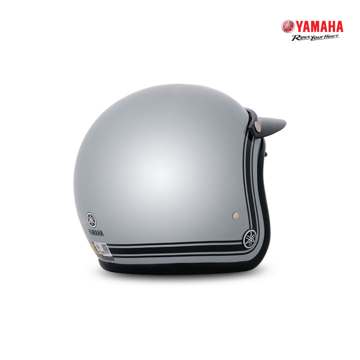 yamaha-หมวกกันน็อกแกรนฟีล่าโน่ไฮบริด-สีเทา