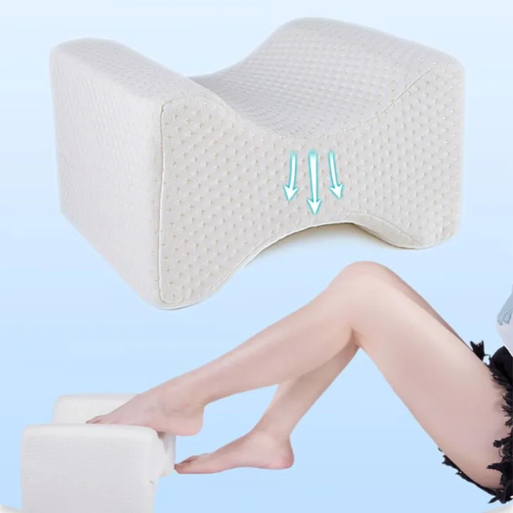 Memory Foam Wedge Sleeping Knee Pillow Between The Legs For Side