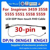 สายเคเบิล Lcd แบบไม่สัมผัส Fhd Lcd Video Edp Fhd สายเคเบิลสำหรับ Dell Inspiron 3459 3558 5555 5551 5558 Dc020025k00 0kng43 Kng43