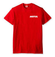 เสื้อยืด น้ำมันเครื่อง รถซิ่ง โมตุล MOTUL 002 คอกลม คุณภาพส่งออก