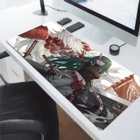 Arknights Xxl Mouse Pad อุปกรณ์เครื่องเล่นเกม แผ่นรองเมาส์คอมพิวเตอร์ Desktop Protector Keyboard Gaming Pad