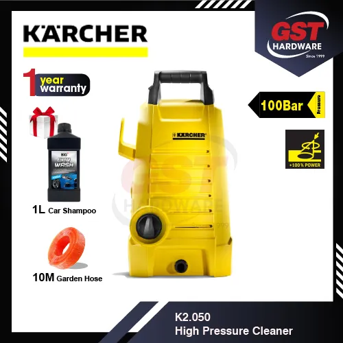 Karcher Portable Water Jet Car Wash High Pressure Washer K2050 1300W