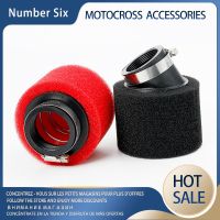 【LZ】 Black and Red Air Cleaning Sponge Foam 35mm 38mm 42mm 45mm 48mm For Moped Motorcycle High Flow Air Filter