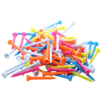 100 pcs 54 mm Plastic Mixed Color