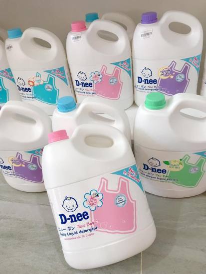 Nước giặc xả dnee em bé thái lan nhập khẩu công ty đại thịnh 3000ml có tem - ảnh sản phẩm 3