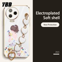 YBDเคสดีไซน์ใหม่สำหรับ Infinix Note 12 G96 Note 12 Pro 4G 5G Note 12 2023 Note 12 VIP เคสโทรศัพท์สร้อยข้อมือเคสกันกระแทกพิมพ์ลายแฟชั่นผู้หญิงสุดหรู