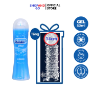 HCM FREESHIP Combo 1 Gel bôi trơn Durex Play Classic 50ml tặng 1 bao cao