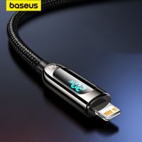 Baseus สาย PD USB C 20W สายชาร์จสำหรับเร็ว14 13 12 Pro Max XR สายข้อมูลโทรศัพท์มือถือสำหรับ