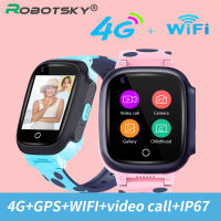 Y95เด็กดูสมาร์ท4กรัม GPS WIFI ติดตามวิดีโอ HD SOS เสียงแชทเด็ก S Mart W Atch 680มิลลิแอมป์ชั่วโมงแบตเตอรี่ขนาดใหญ่ Netcom ศัพท์นาฬิกา