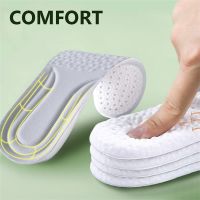 Elasticity Sports Insoles for Shoes Deodorant Shock Absorbent Breathable Insoles Running for Men Women Orthotic Shoes Sole Pad