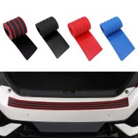 ■◙ Universal Car Trunk Door Guard Strips Sill Plate Protector Rear Bumper Guard Rubber Mouldings Pad Trim Cover Strip Car Styling