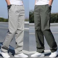 Mens Dungarees Cargo Pants Cotton New Overalls Spring Autumn Large Size Relaxed Fit Joggers Training Work Wear Summer Trousers