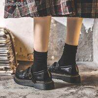 （ready stock）2020 summer small leather shoes female student college style jk uniform one-word buckle soft girl Japanese r Mary Jane