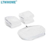 【TIMIN Home Tools】 LTWHOME ไมโครไฟเบอร์ผ้าทำความสะอาดพื้นหลัก Mop Pads Fit สำหรับ Morphy Richards 9 In 1 720020 7205022 70495 Steam Cleaner