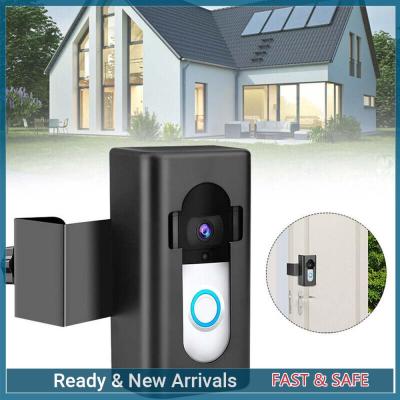 ไม่มีรูพรุนวิดีโอ Doorbell &amp; Flash Video Doorbell Holder ป้องกันการโจรกรรมคงที่