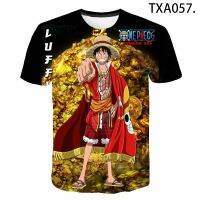 【Mens clothing】ใหม่ฤดูร้อน3D T ผู้ชายผู้หญิงเด็กแฟชั่น Streetwear Boy GirlPrinted T AnimeTops Tee