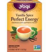 Trà Hữu Cơ Yogi Giúp Tạo Năng Lượng Tích Cực Vanilla Spice Perfect Energy