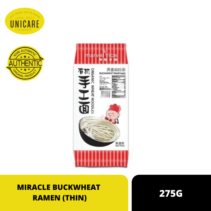 MIRACLE BUCKWHEAT RAMEN 275G Lazada