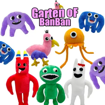 Garten of Banban Plush Toy, 10'' Garten of Ban ban Plushies Toys for Fans  and Friends Stuffed Animal Plush Doll, Birthday Party Gift for Best Friends  and Kids，Souvenir (1 pcs Purple) 