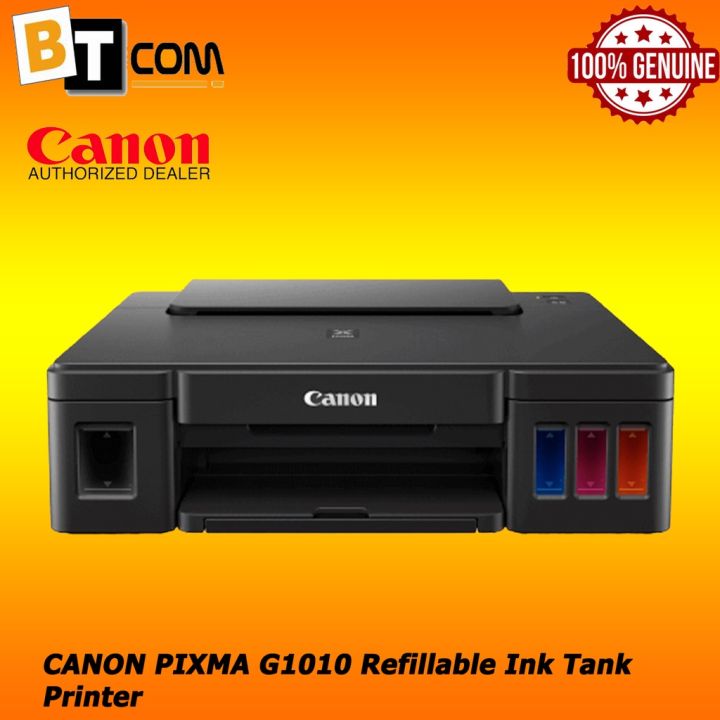 Canon Pixma G1010 Refillable Ink Tank Printer Lazada 1011