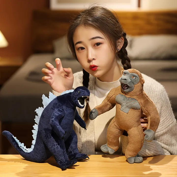 Godzilla vs Kong plush toys Original Movie Action Figure Godzilla / King Kong toys Children's
