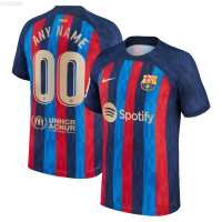 2023 NEW Barcelona Blue 2022/23 Mens And Womens Printed Short Sleeve T-shirts fashion