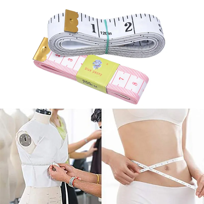 1pc 1.5/3m Retractable Soft Cloth Measuring Tape For Measuring Body  Circumference, Waist, Clothing, Etc.