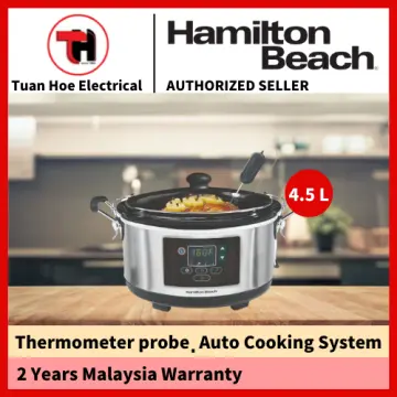 Hamilton Beach 4.5L Programmable Slow Cooker 33956