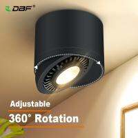 [DBF]360 Degrees Rotatable Dimmable Surface Downlight 5W 7W 9W 15W Ceiling Spot Lights for Home Living room Background Wall  by Hs2023