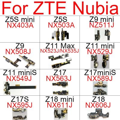 บอร์ดชาร์จ USB สําหรับ ZTE Nubia Z5S Z9 Z11 Z17 Z17S Z18 Max mini miniS NX529J NX549J NX563J NX589J NX595J NX611J NX606J