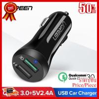 ✨✨#BEST SELLER UGREEN (40309) Fast Car Charger Adapter 30W 5.4A Dual USB QC 3.0 for iPhone 8 X Samsung ##ที่ชาร์จ หูฟัง เคส Airpodss ลำโพง Wireless Bluetooth คอมพิวเตอร์ โทรศัพท์ USB ปลั๊ก เมาท์ HDMI สายคอมพิวเตอร์