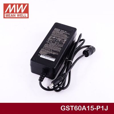 :{”》: GST60A15-P1J หมายถึงอะแดปเตอร์แบบตั้งโต๊ะในอุตสาหกรรมอย่างดี110V/220V AC ถึง15V DC 4A 60W สวิตช์จ่ายไฟสลับอะแดปเตอร์ระดับ VI